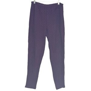 Eye Candy Leggings Womens Purple Honeycomb Textured Booty Lifting Yoga Gym 2X